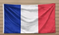 New France Flag with Grommets
