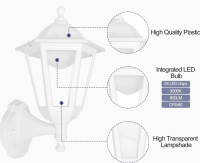 FUDESY Outdoor Wall Light Fixture, Exterior Waterproof Wall Lantern