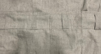 NEW 2 easy to hang , stylish and comfortable curtains , grey