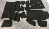 Various Shapped Small mats for cars