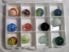 Assorted Marble Lot in Cases , Large and Small - 2