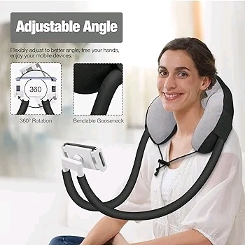 New Smart Phone Holder with Shoulder Frame and Pillow. Hands free for ease of use.
