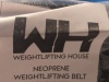 New WL House Weightlifting Belt - Small - 5