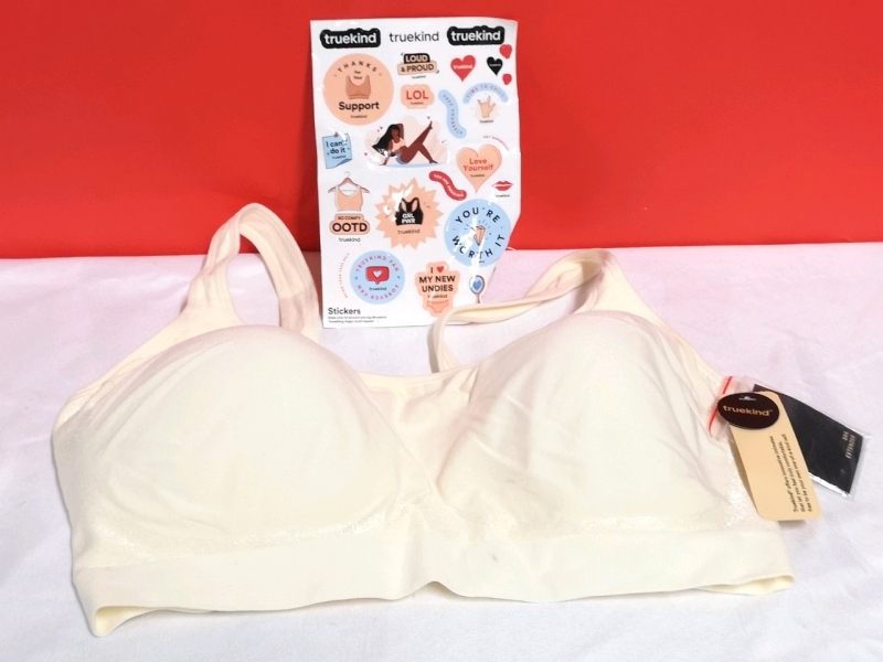 New Truekind Shaper Bra sz 3XL + stickers - AS IS