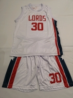 New Youth Boys Basketball Uniform sz Large - LORDS