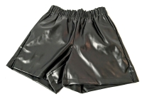 New NOA Shayna PU Shorts: Black (Size Small)