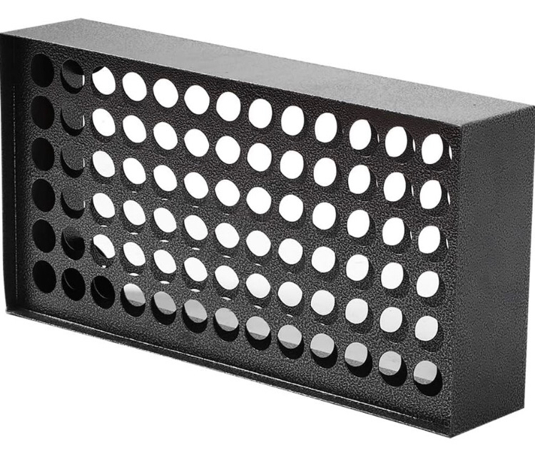 Tattoo Ink Rack, 78 Holes Iron Tattoo Pigment Rack Tattoo Ink Display Holders