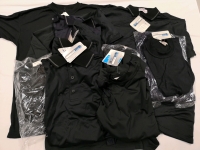 12 New Tac Wear Men's Tops sz Sm, Med, Lg & XL