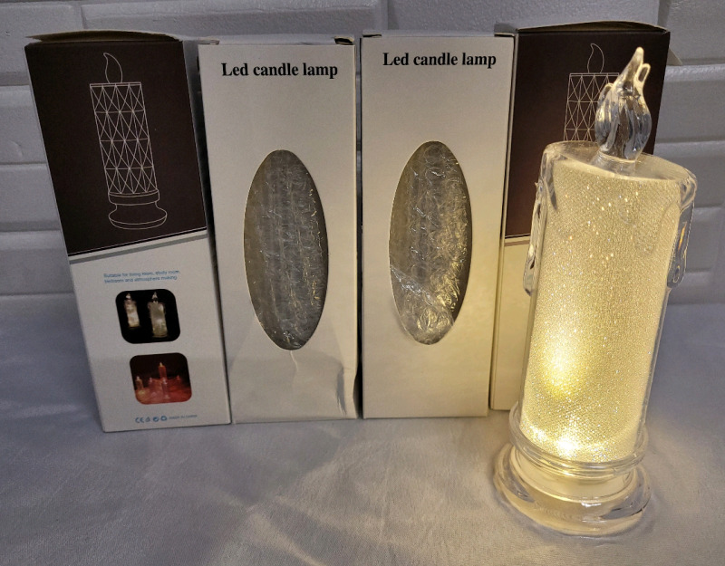 New - LED Candle Lamps , Four (4) Candle Lights