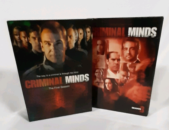 DVD Seasons 1 & 3 of Criminal Minds
