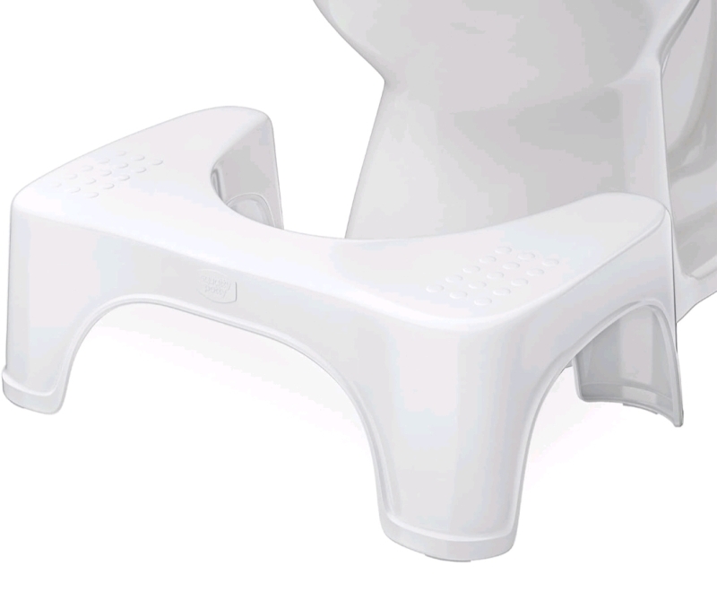 Squatty Potty Standard 7" Toilet Stool, White