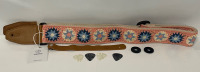 NEW Yikoko guitar strap with four new pics