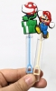 23 New Bubble Wands with Super Mario Bros Characters