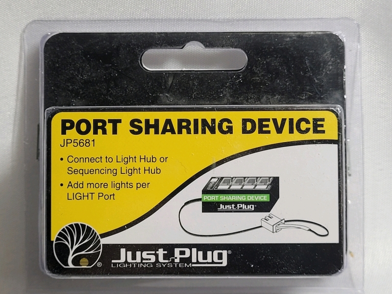 Model / Diorama Terrian Light Hub Port Sharing Device - New