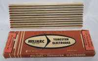 Heliarc Tungsten Electrodes . Ground Finish 2% Thoriated Tundsten