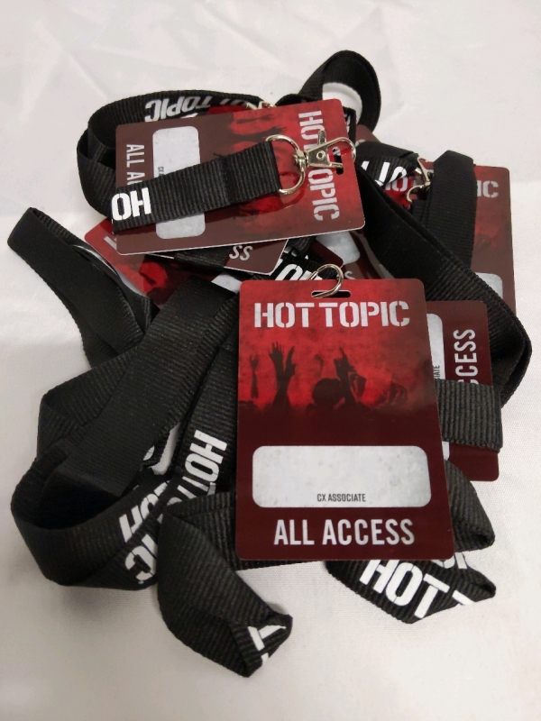 8 Hot Topic All Access Lanyards