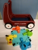 Toddlers Radio Flyer Push Wagon + Hungry Hippos