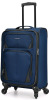 New - U.S. Traveler Unisex-Adult Expandable Carry-On Softside Luggage with Spinner Wheels