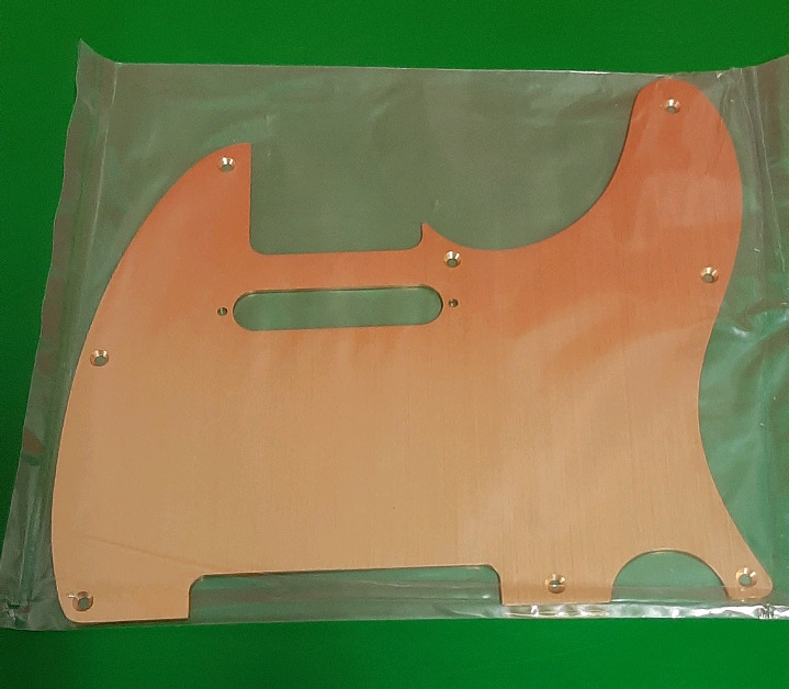 New Brushed Bronze Metal Pick Guard for a Fender American or Mexican Telecaster Retail $195.99 US