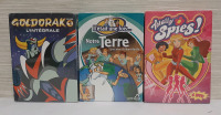 3 New French Cartoon DVD Series: Goldorako Vol 1, Notre Terre & Totally Spies