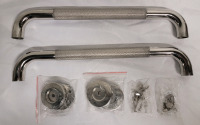 New - Set of Two 16" Grab Bars for Bathtubes & Showers , Wall Hardware included