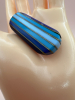 Two fabulous MCM Blue Brooches Enamel and Lucite - 5