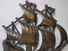 Florentine Lamps Co. Cast Iron Sailing Ship Home Decor Mantle / Shelf Art - 4