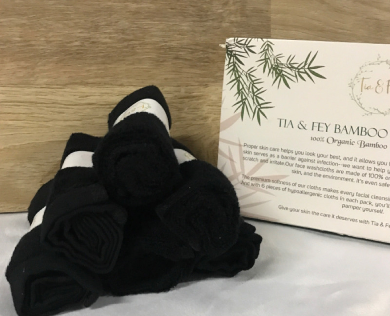 New Tia & Fey Bamboo Washcloths