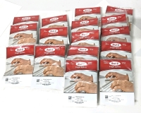 16 New Packages OVAL-8 Finger Splints : Sizes 8, 9, 11 (5 Splints per Package, 80 total)