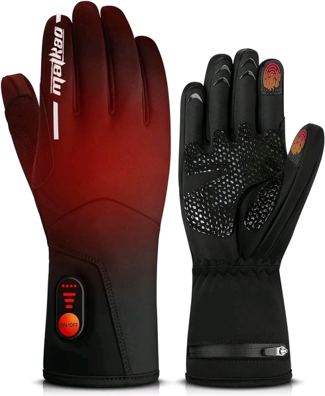 New MATKAO Ladies Size Small Heated Gloves Rechargeable 3000mAh