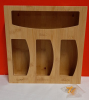 New Bamboo Organizer for your Plastic Bags