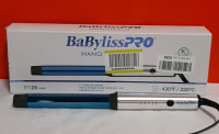 New BaByliss Curling Wand 1" Heats up to 430F Tested