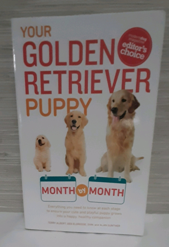 New Softcover- Your Golden Retriever Puppy