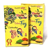 10 New Radhe Radhe Color Fog Smoke Cannons (2 Packages, 5 Cannons Per Pack)