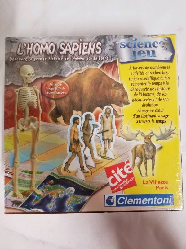 Homo Sapiens French science game NEW