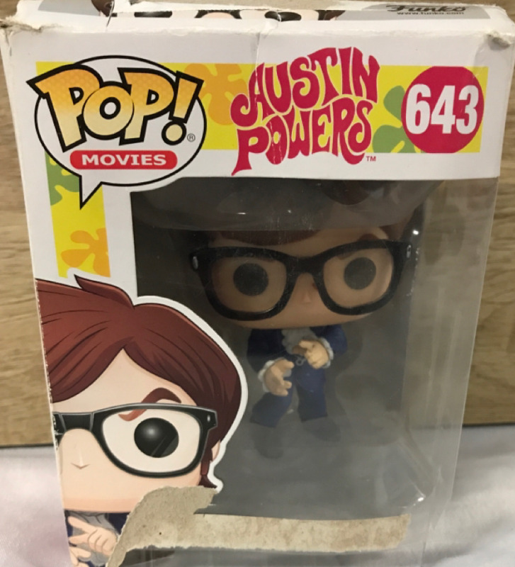 FUNKO POP #643 Austin Powers Vinyl Figure