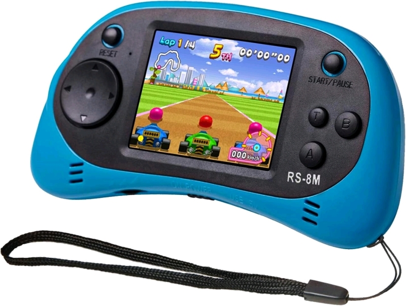 New Kids Handheld Game Portable Video Game Player with 200 Games 16 Bit 2.5 Inch Screen Mini Retro Electronic Game Machine ,Best Gift for Child (Blue)