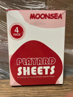 4 Pack Moonsea Playard Sheets