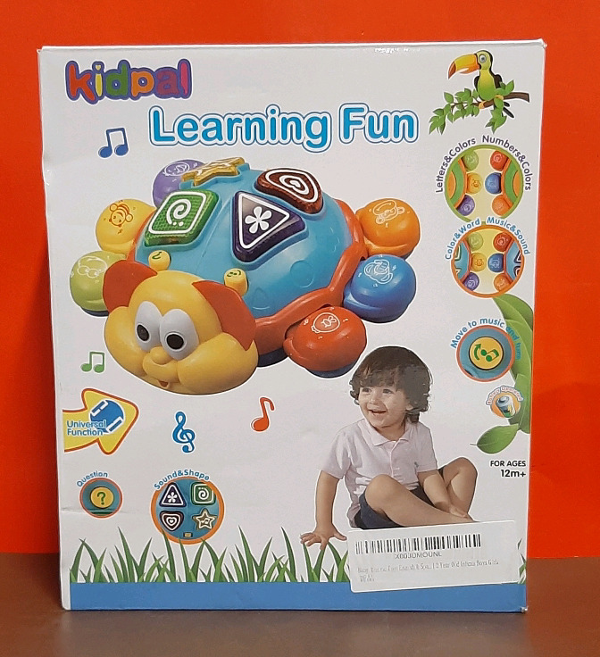 New Learning Fun Bug. Shapes, sounds and More! Takes 3 AA Batteries