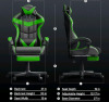 New - Soontrans Gaming Chair with Reclining Backrest, Racing Style High Back Chair - 2