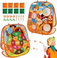 New - Fall / Thanksgiving Bean Bag & Ball Toss Games for Kids