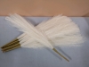 10 New Bnecnet Faux Pampas - 17" long