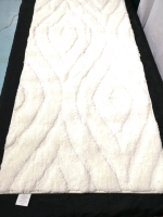 White Runner Rug / Bath Mat