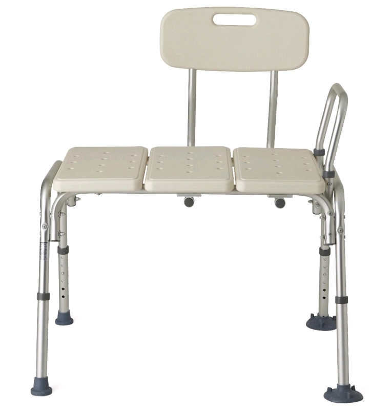 New - Medline Guardian Transfer Bench with Back