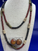 Dragon Blood Jasper Mala Bead Necklace