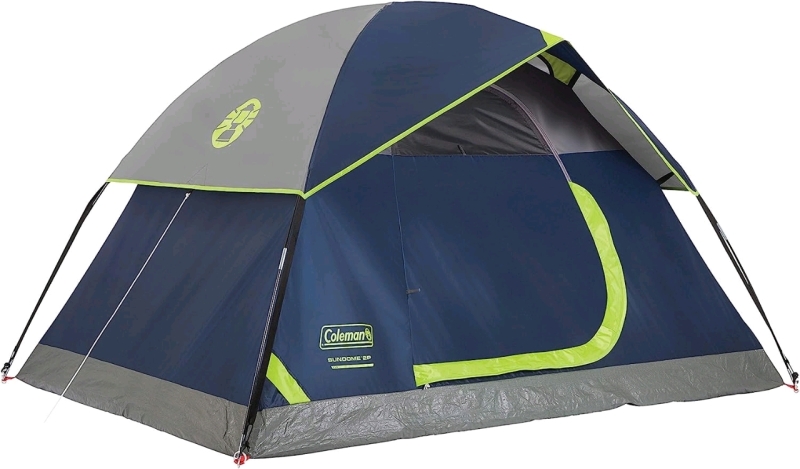 New Coleman Sundome 2-person 7x5 Tent (Navy/Green)