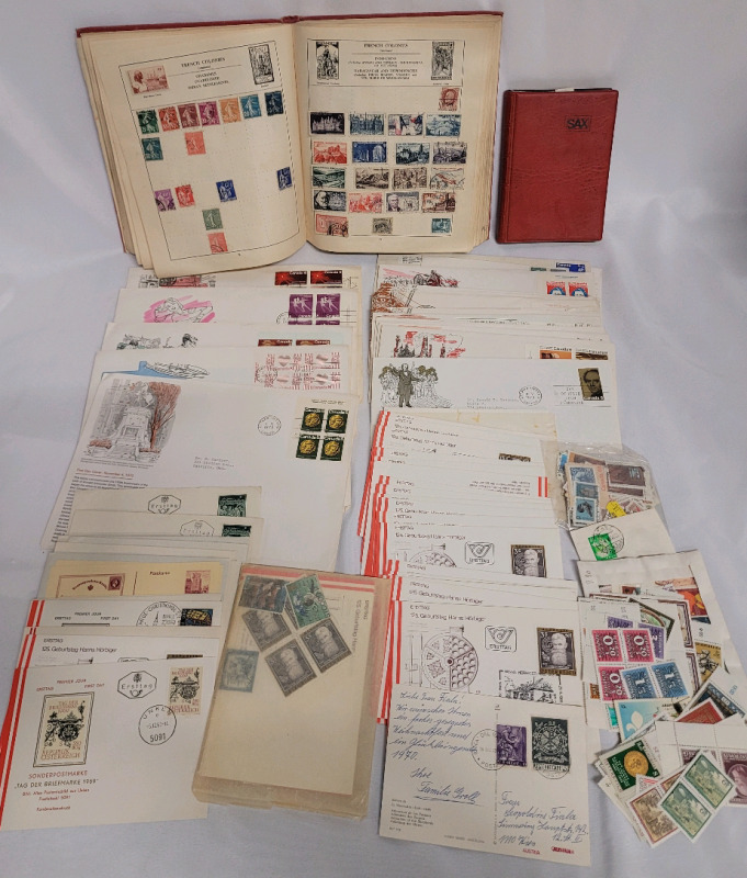 World Postage Stamps & 1st. Day Issues - Canada , Austria , Germany plus more