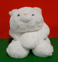 New Weighted White Stuffed Bear Recommended for Those with Anxiety 20" Tall