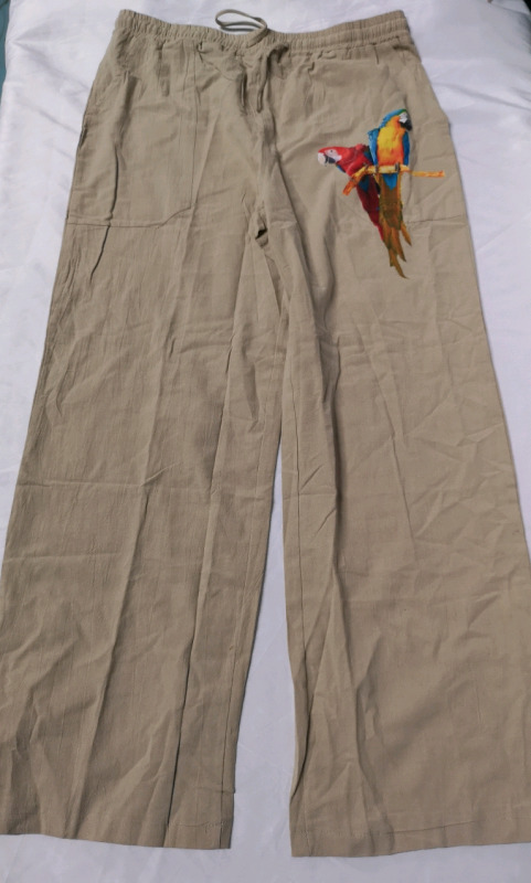 Ouku Men's sz XXL Linen Pants