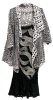 New Ladies Apparel: Shrug (Size 18), Poncho & Skirt (Size Large)